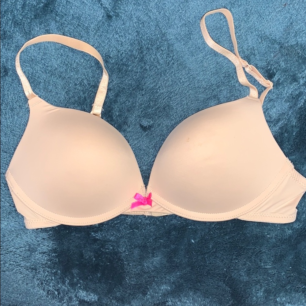 3/$25Xhileration t-shirt wireless push up nude bra